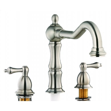 N405 01sn Belle Foret Two Handle Deck Mount Roman Tub Faucet