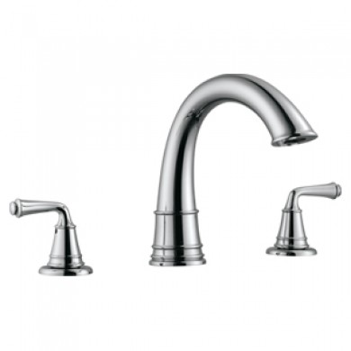 Design House 524595 Eden Roman Tub Faucet No Sprayer Satin Nickel