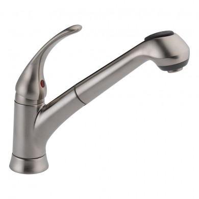 Delta B4310lf Ss Foundations Core B Single Handle Pull Out