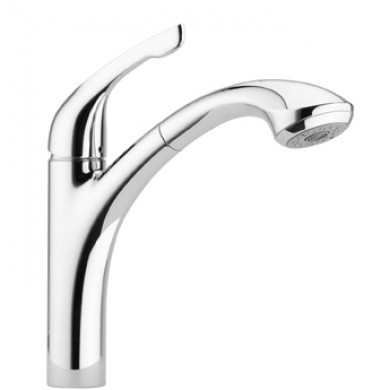 Hansgrohe 04076001 Allegro E Single Hole Low Flow Kitchen Faucet