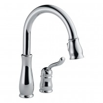Delta 978-DST Leland Single Handle Pull-Down Kitchen Faucet - Chrome