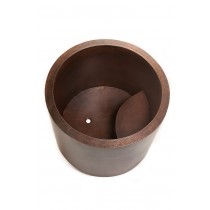 Premier Copper Products BTR45DB Japanese Style Soaking Hand Hammered Copper Bath Tub