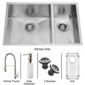 Kitchen Faucet and Sink Combos